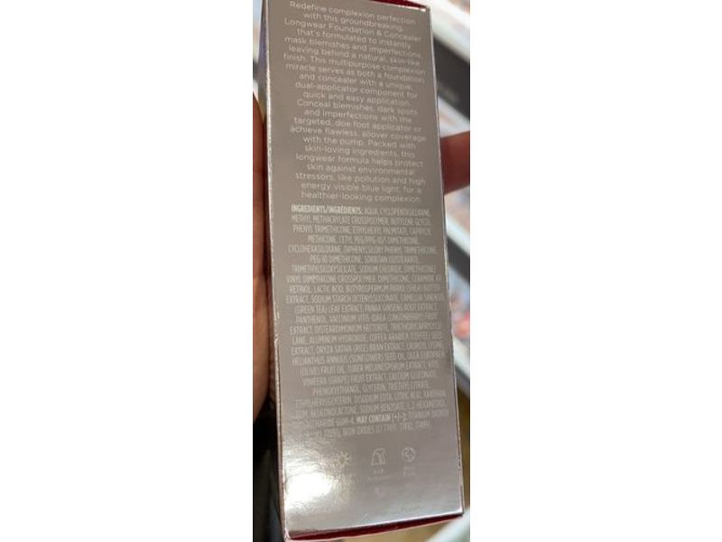 Pur 4-In-1 Love Your Selfie Longwear Foundation & Concealer, Mn5, 1 oz/30 mL