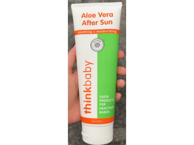 Thinkbaby Aloe Vera After Sun, Soothing + Moisturizing, 8 oz/237 mL