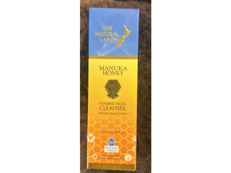 The Natural Land Foaming Facial Cleanser, 3.38 fl oz/100 mL
