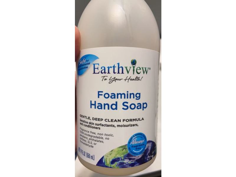 Earthview Foaming Hand Soap, 19 fl oz/550 mL