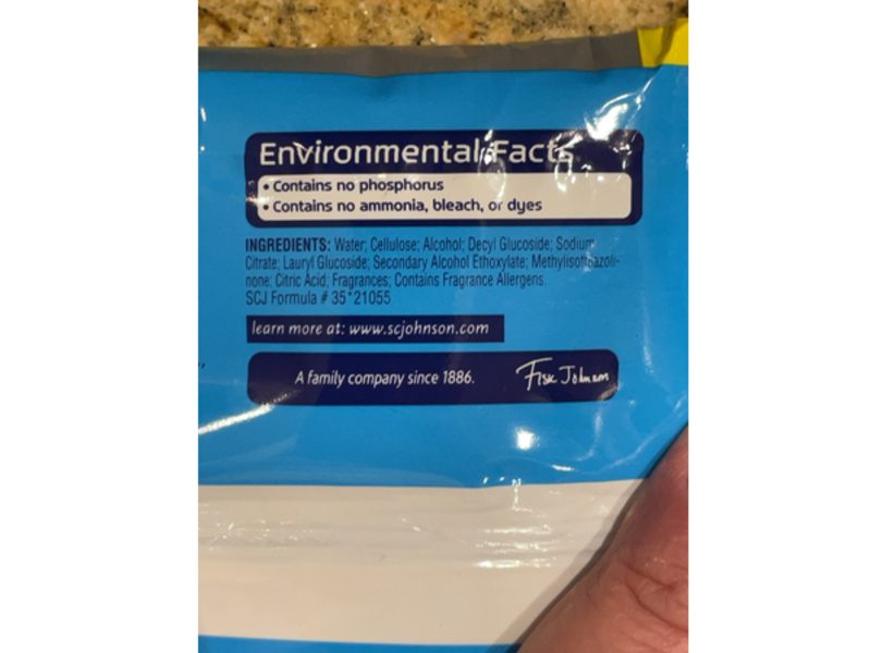 Windex Pre - Moistened Electronic Wipes, 25 Count