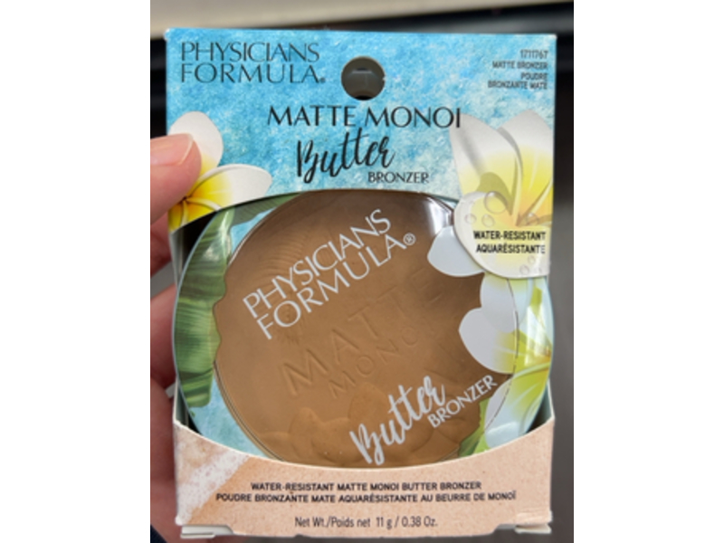 Physicians Formula Matte Monoi Butter Bronzer, Matte Bronzer, 0.38 oz/11 g