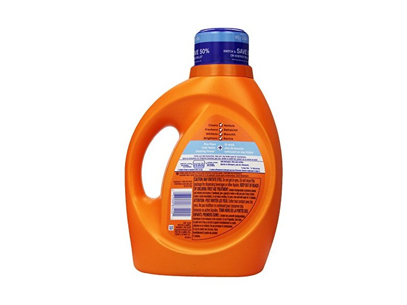 Tide Coldwater Clean High Efficiency Liquid Laundry Detergent, Fresh Scent, 92 oz