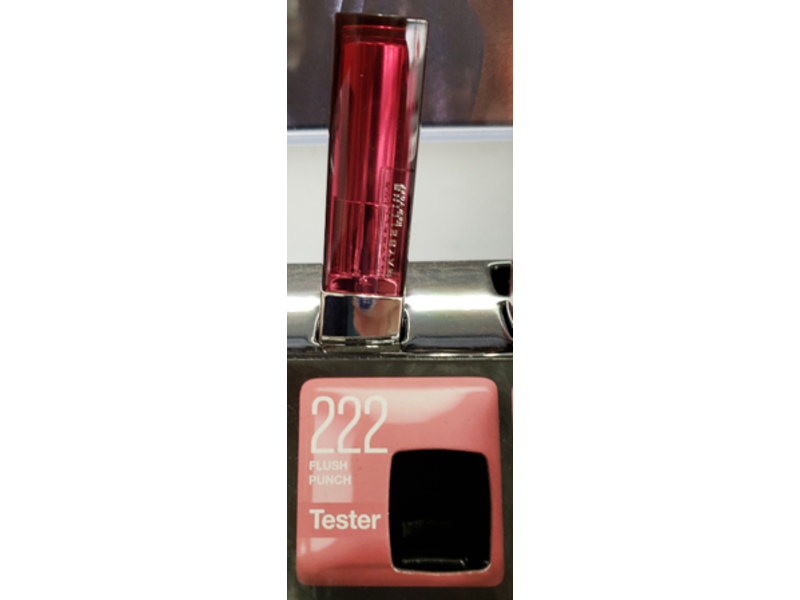 Maybelline New York Color Sensational Lipstick, 222 Flush Punch, 0.15 oz/4.2 g