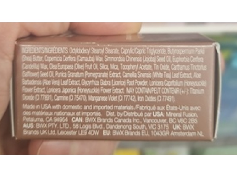 Mineral Fusion 3-In-1 Luminous Color Stick, Berry Glow, 0.16 oz/4.5 g