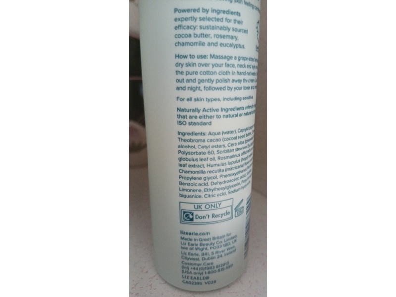 Liz Erale Hot Cloth Cleanser, 33 fl oz/100 mL