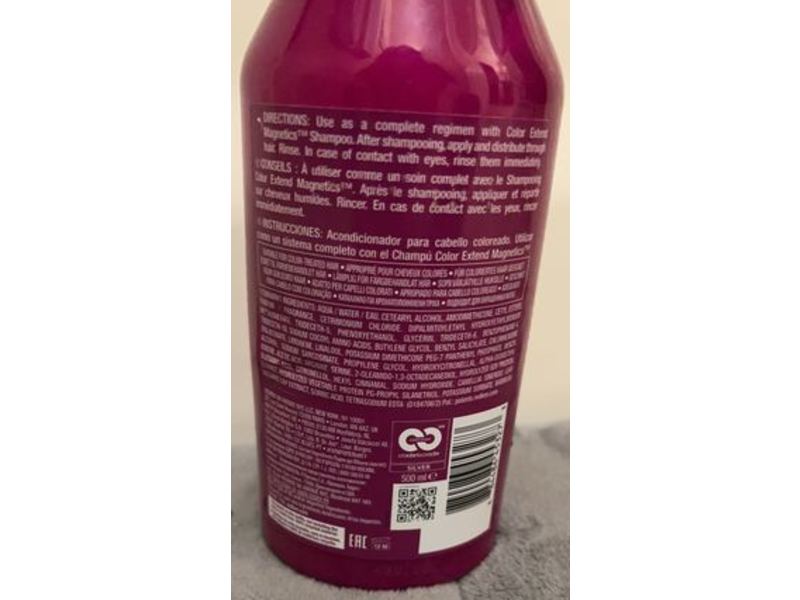 Redken Color Extended Magnetics Conditioner, 16.9 fl oz/500 mL