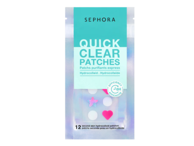 Sephora Quick Clear Hydrocolloid Patches, 12 Count