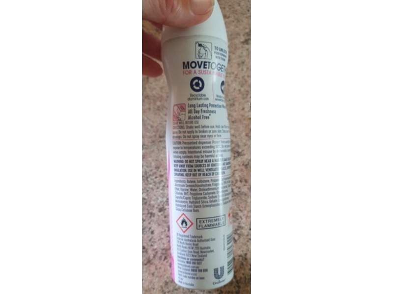 Rexona Advanced protection Antiperspirant, Bright Bouquet, 130 g