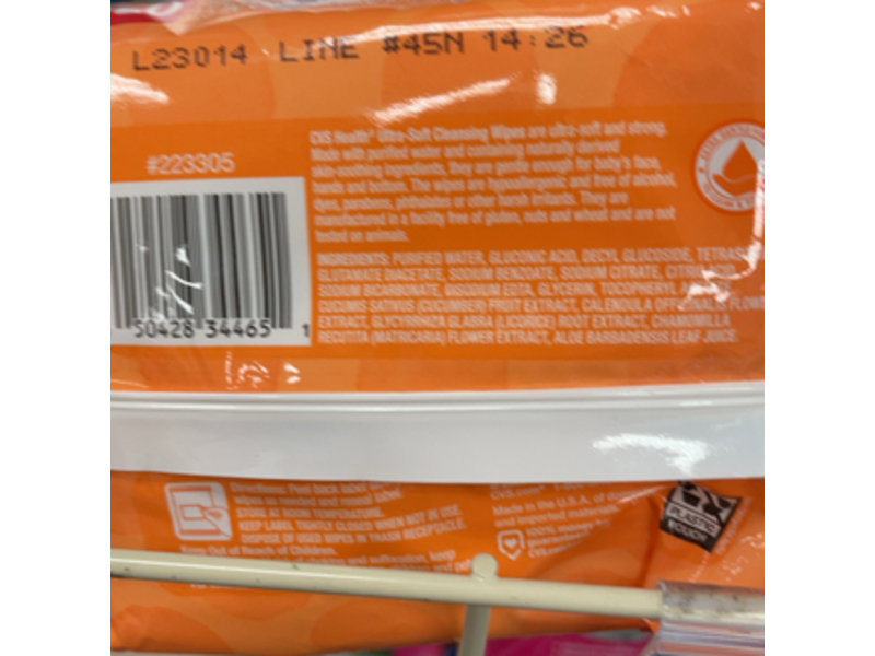 CVS Health Ultra Soft Cleansing Wipes, 20 Count