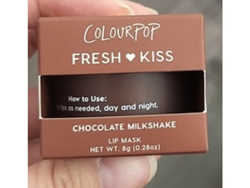ColourPop Fresh Kiss Lip Mask, Chocolate Milkshake, 0.28 oz/8 g