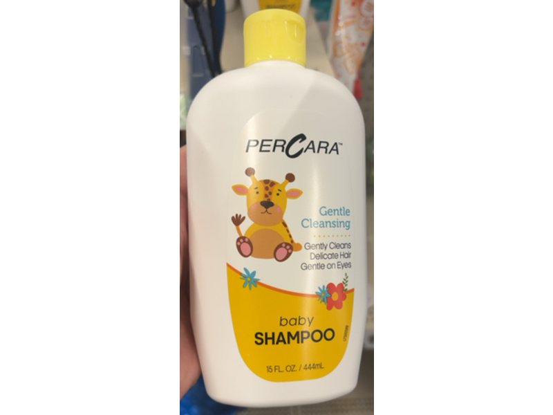 PerCara Gentle Cleansing Baby Shampoo, 15 fl oz/444 mL