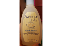 Aveeno Baby Wash & Shampoo, Lightly Scented, 12 fl oz/354 mL - thumbnail 2