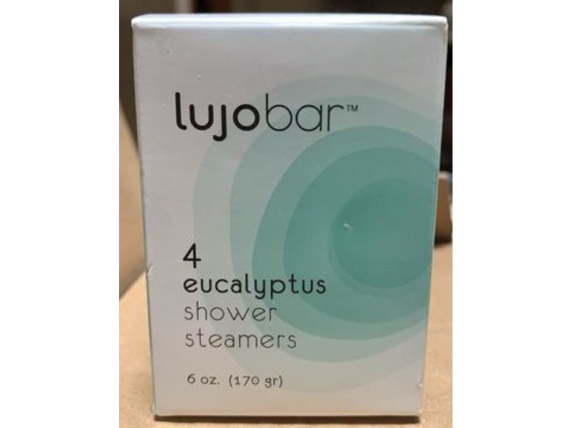 Lujobar 4 Eucalyptus Shower Steamers, 6 oz/170 g
