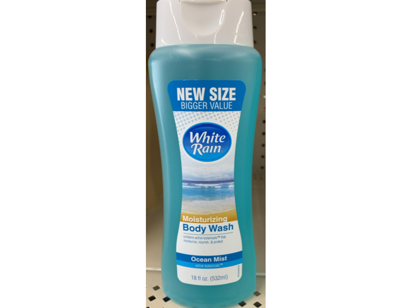 White Rain Moisturizing Body Wash, Ocean Mist, 18 fl oz/532 mL