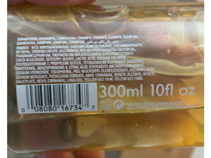 Molton Brown Purifying Shampoo, Indian Cress, 10 fl oz/300 mL