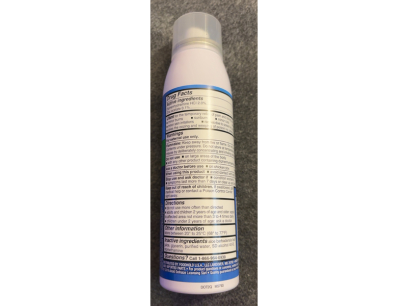 CareOne Extra Strength Itch Relief Continuous Spray, 2.7 oz/76 g