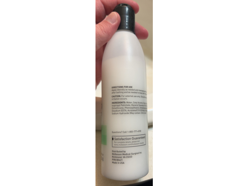 Mckesson Moisturzing Body Lotion, 8 oz/237 mL