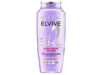 L'Oreal Paris Elvive Hyaluron + Plump 72h Hydrating Shampoo, Hyaluronic Acid, 12.6 fl oz/375 mL - thumbnail 1