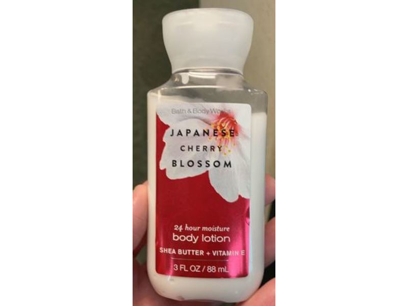 Bath & Body Works Japanese Cherry Blossom Body Lotion, 3 fl oz/88 mL