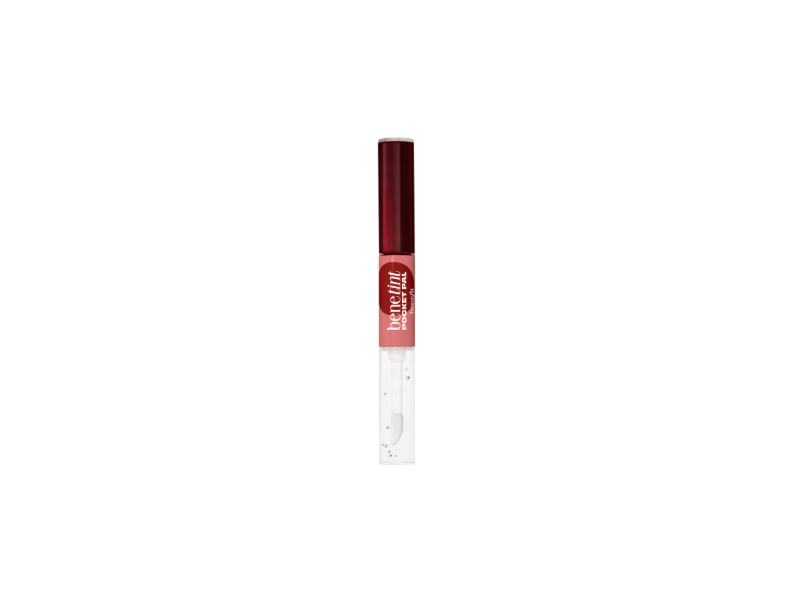 Benefit Bene Tint Pocket Pal Dual-Ended Lip Tint & Glaze, Dark Cherry, 0.09 fl oz/2.6 mL