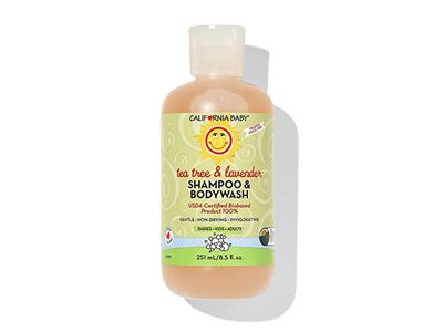 California Baby Shampoo & Bodywash, Tea Tree & Lavender, 8.5 fl oz/251 mL