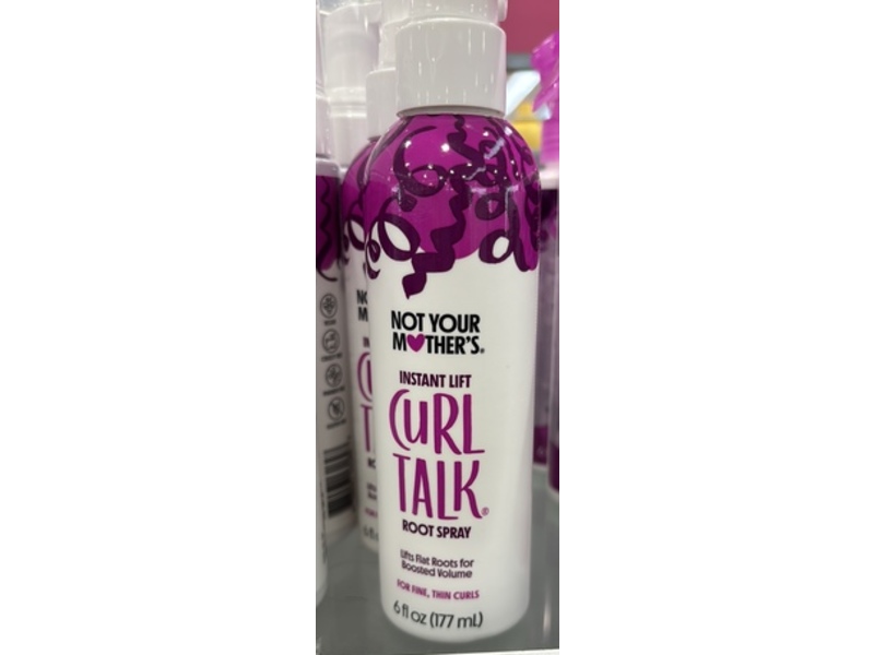 Not Your Mother's Instant Lift Curl Talk Root Spray, 6 fl oz/177 mL