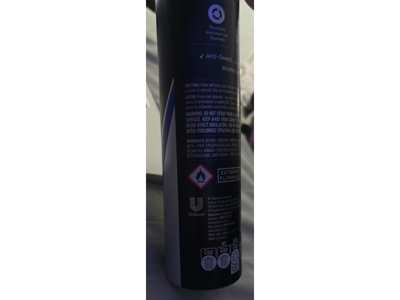 Rexona Antiperspirant, Ice Cool, 250 mL
