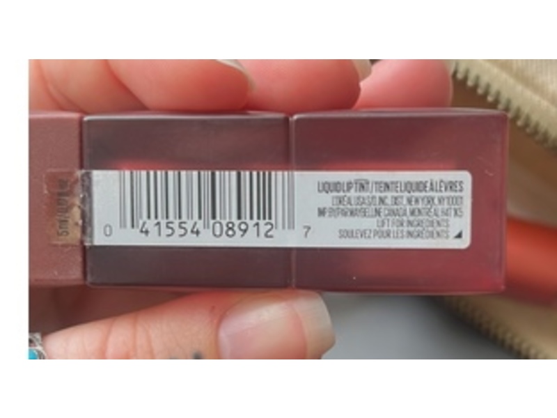 Maybelline Super Stay Teddy Liquid Lip Tint, Mascara Tear, 0.17 fl oz/5 mL