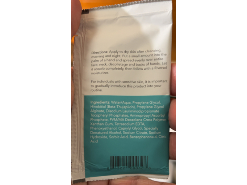 Riversol Anti Aging Reparative Serum, 5 mL