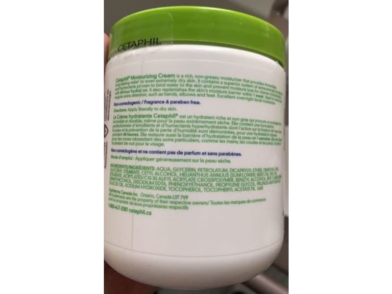 Cetaphil Moisturizing Cream, Face & Body, 567 g