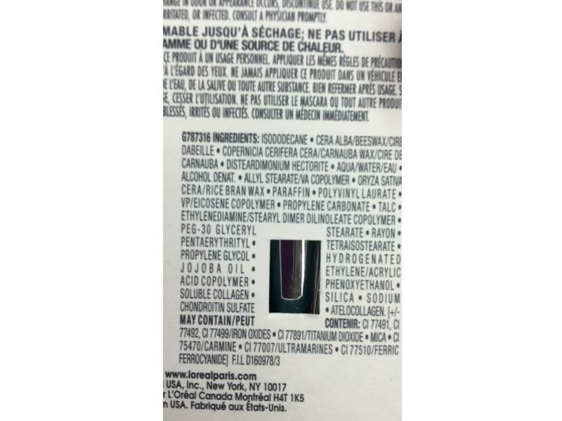 L'Oreal Paris Voluminous Butterfly Waterproof Mascara, Black, 0.21 fl oz/6.5 mL