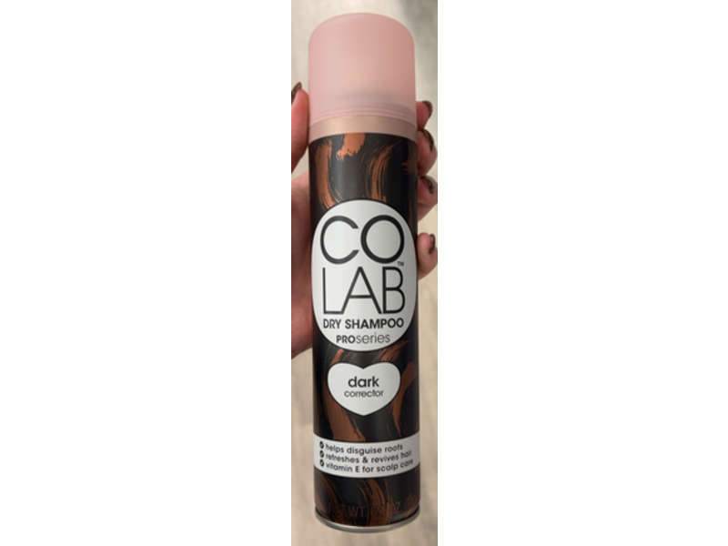 Colab Dry Shampoo, Dark Corrector, 6.1 oz/200 mL