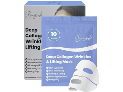 Bayside Deep Collagen Wrinkles & Lifting Mask, 10 Count