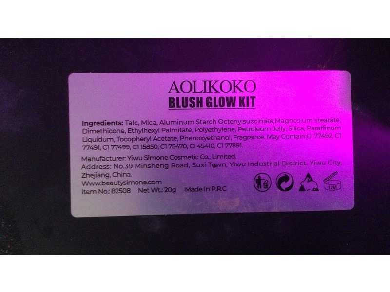 Aolikoko Blush Glow Kit, 20 g