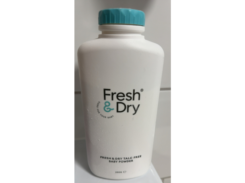 Fresh & Dry Talc Free Baby Powder, 250 g