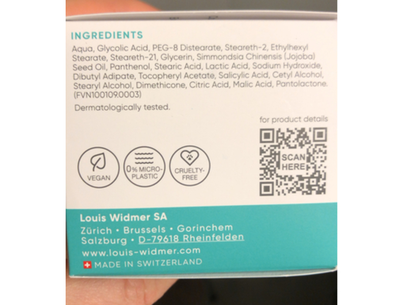 Louis Widmer Skin Expert Ph 3,5 AHA 5 % Cream, 50 mL