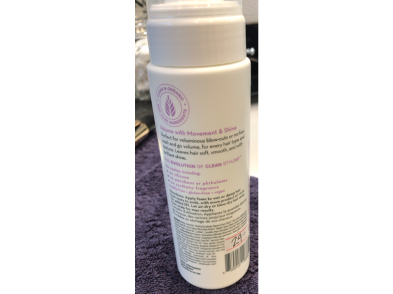 Evolvh InstaVolume Mousse, 8.5 fl oz/250 mL