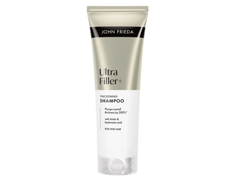 John Frieda Ultra Filler+ Thickening Shampoo, Biotin & Hyaluronic Acid, 10 fl oz/295 mL