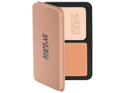 Make Up For Ever HD Skin Matte Velvet Undetectable Blurring Powder Foundation, 3N42 Amber, 0.38 oz/11 g