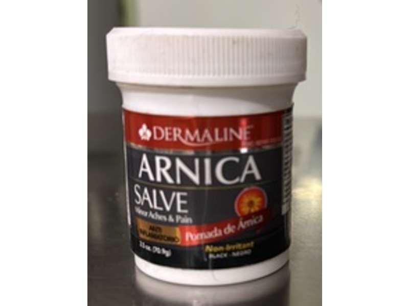 Dermaline Arnica Minor Aches & Pain Ointment, 2.5 oz/70.9 g