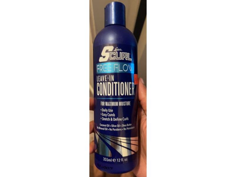 Luster's S Curl Leave-In Conditioner, Free Flow, 12 fl oz/355 mL