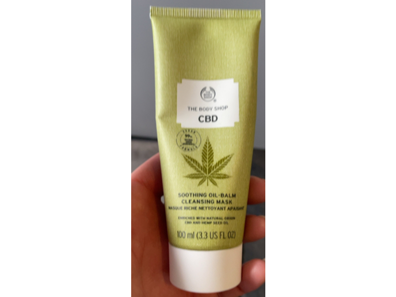 The Body Shop Soothing Oil Balm Cleansing Mask, 3.3 fl oz/100 mL
