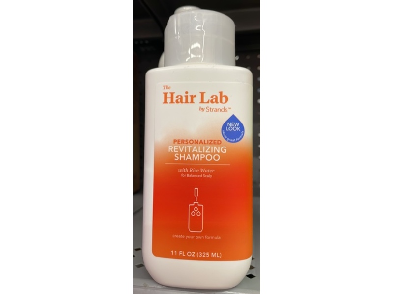 The Hair Lab By Strands Personalized Revitalizing Shampoo, Rice Water, 11 fl oz/325 mL