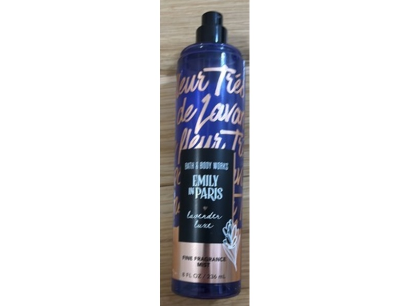 Bath And Body Works Emily IN Paris Fine Fragrance Mist, Lavender Luxe,8 fl oz/236 mL