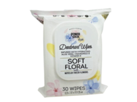 Power Stick Deodorant Wipes, Soft Floral, 30 Count - Image 2
