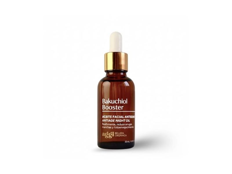 Aggi Backuchiol Booster Antiage Night Oil, 1 fl oz/30 mL