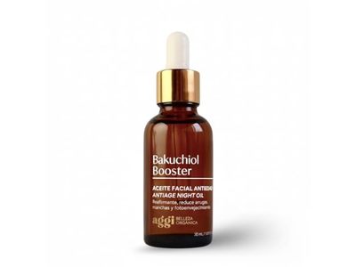 Aggi Backuchiol Booster Antiage Night Oil, 1 fl oz/30 mL