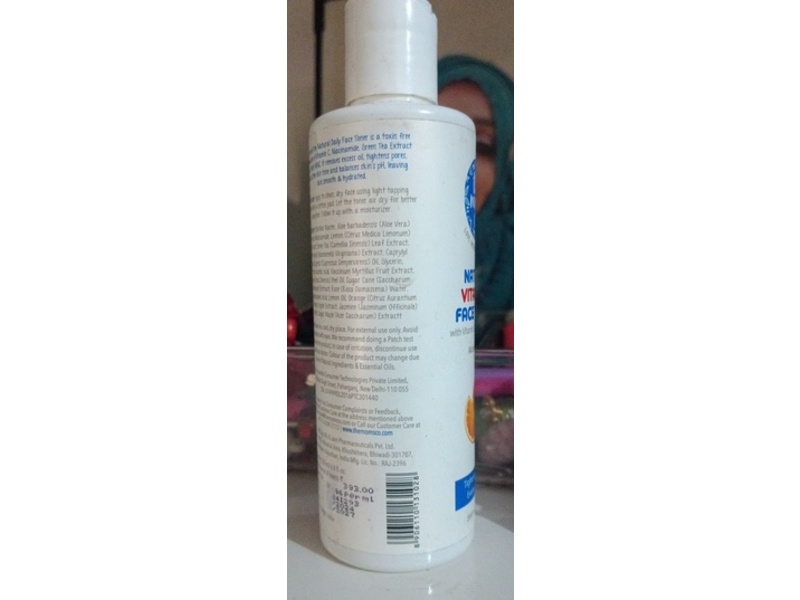 The Moms Co Natural Face Toner, Vitamin C, 6.8 fl oz/200 mL