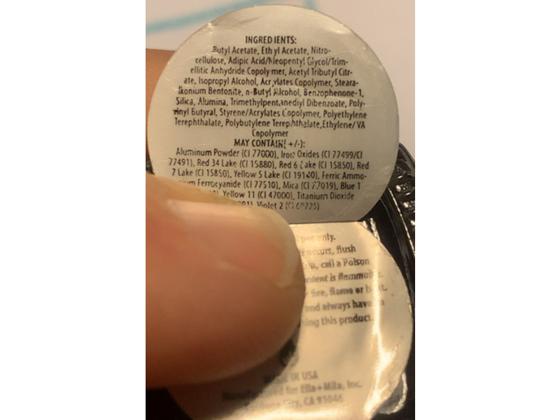 ella+mila Professional Nail Polish, Little Plum Dress, 0.45 fl oz/13.3 mL